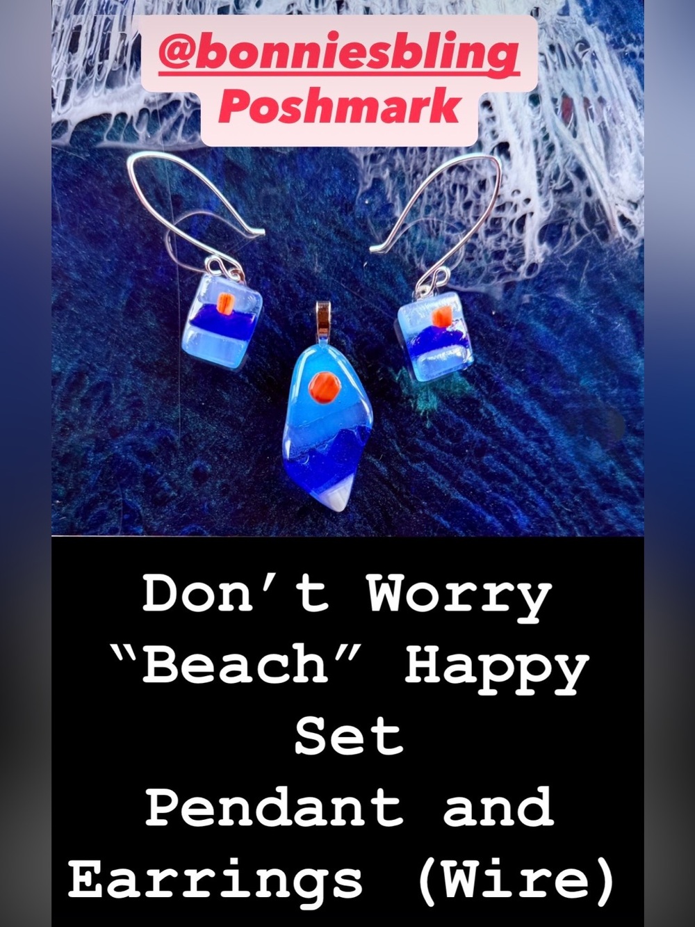 Bonnie’s Bling One of a Kind Fused Glass Jewelry and Accessories to Wear.